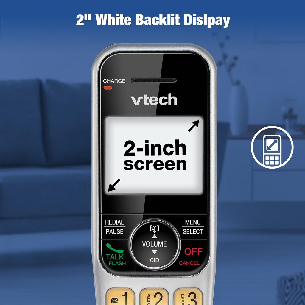 Cordless Phone System with Call Block E867061