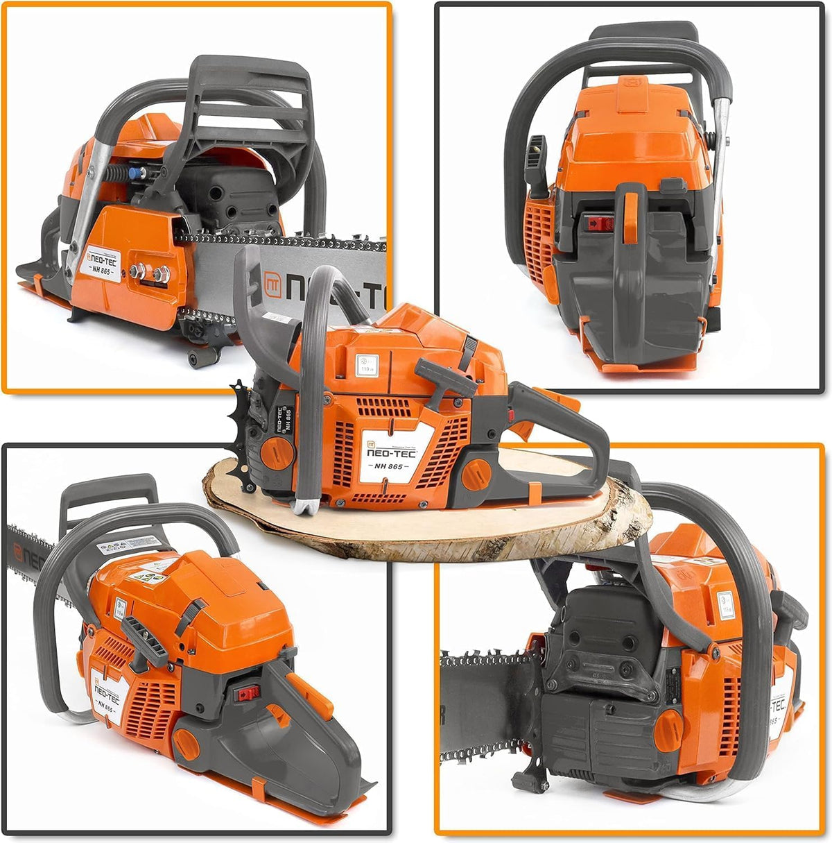 65cc Gas Chainsaw with 24 Inch Bar and Chain H6073