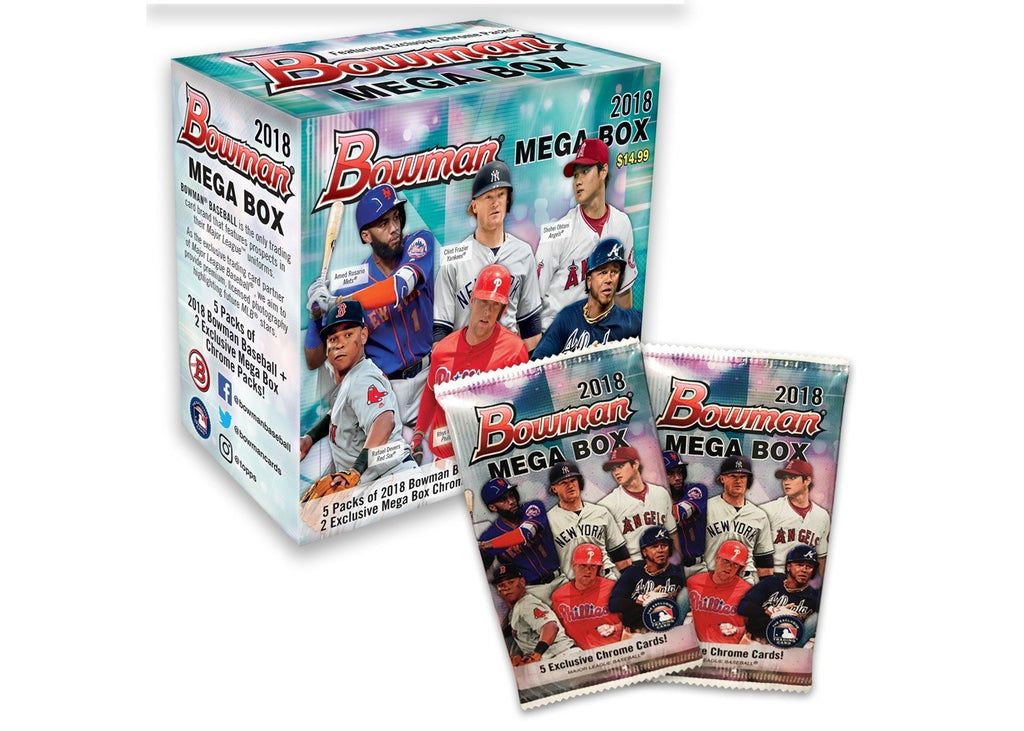 MLB Baseball Trading Card Mega Box with Chrome Pack F165