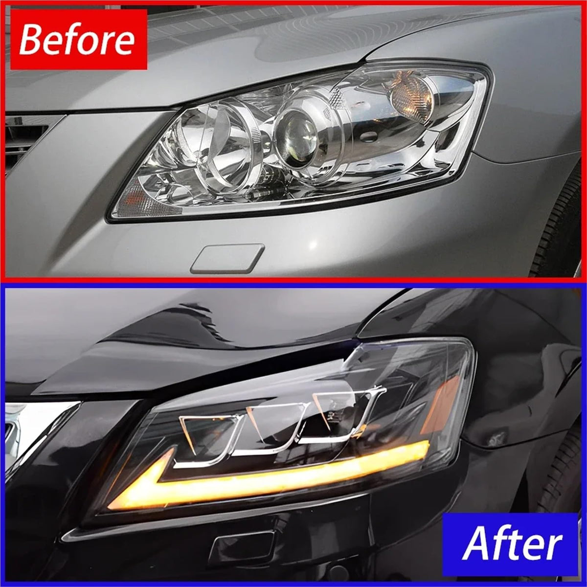 LED Headlight Assembly Projector Lens B5625