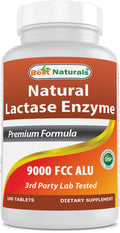 Lactose Intolerance Relief Tablets with Lactase Enzyme, 180 Count V7628