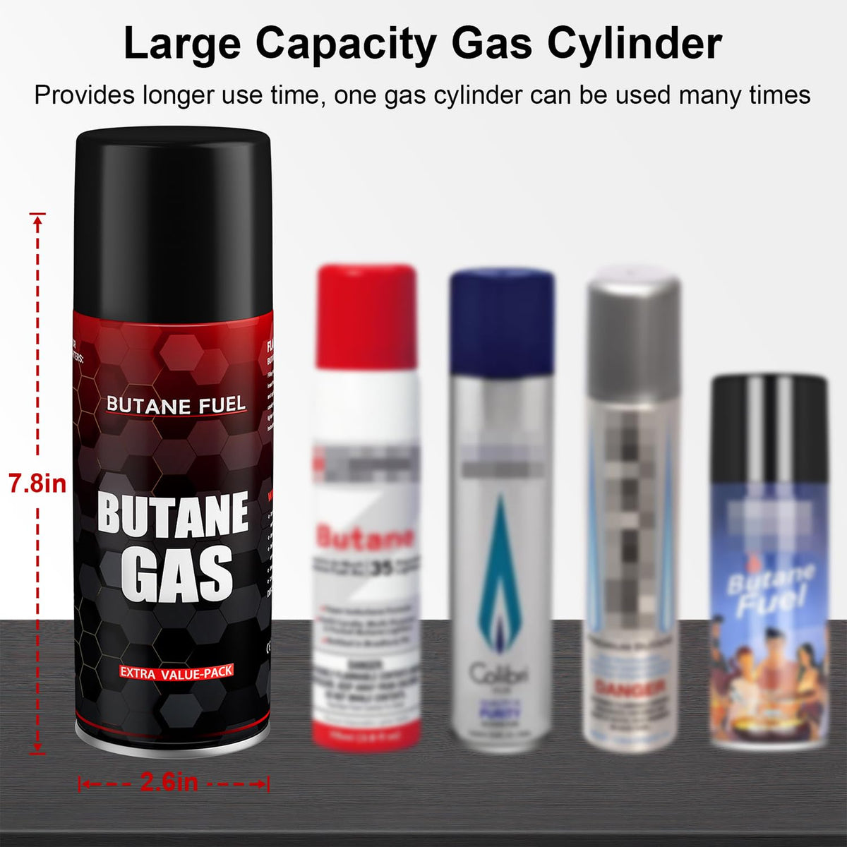 115 ML Butane Fuel Refill 3 Pack W661482