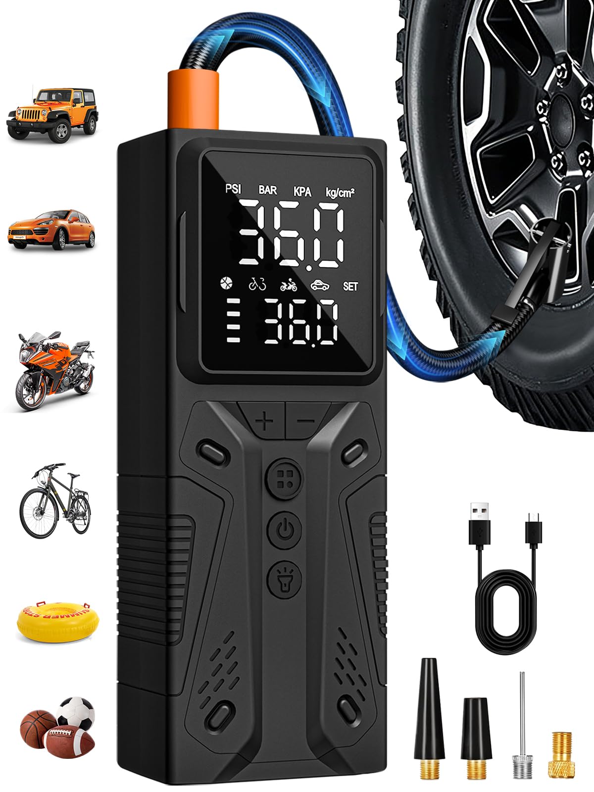 Portable Air Compressor 150PSI Auto Shut-Off U894