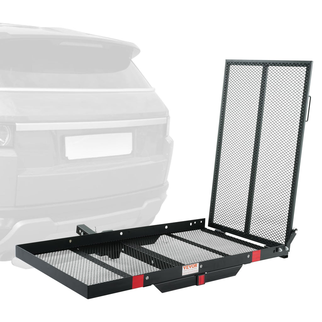 Hitch Mount Mobility Scooter Carrier with Folding Ramp M54265