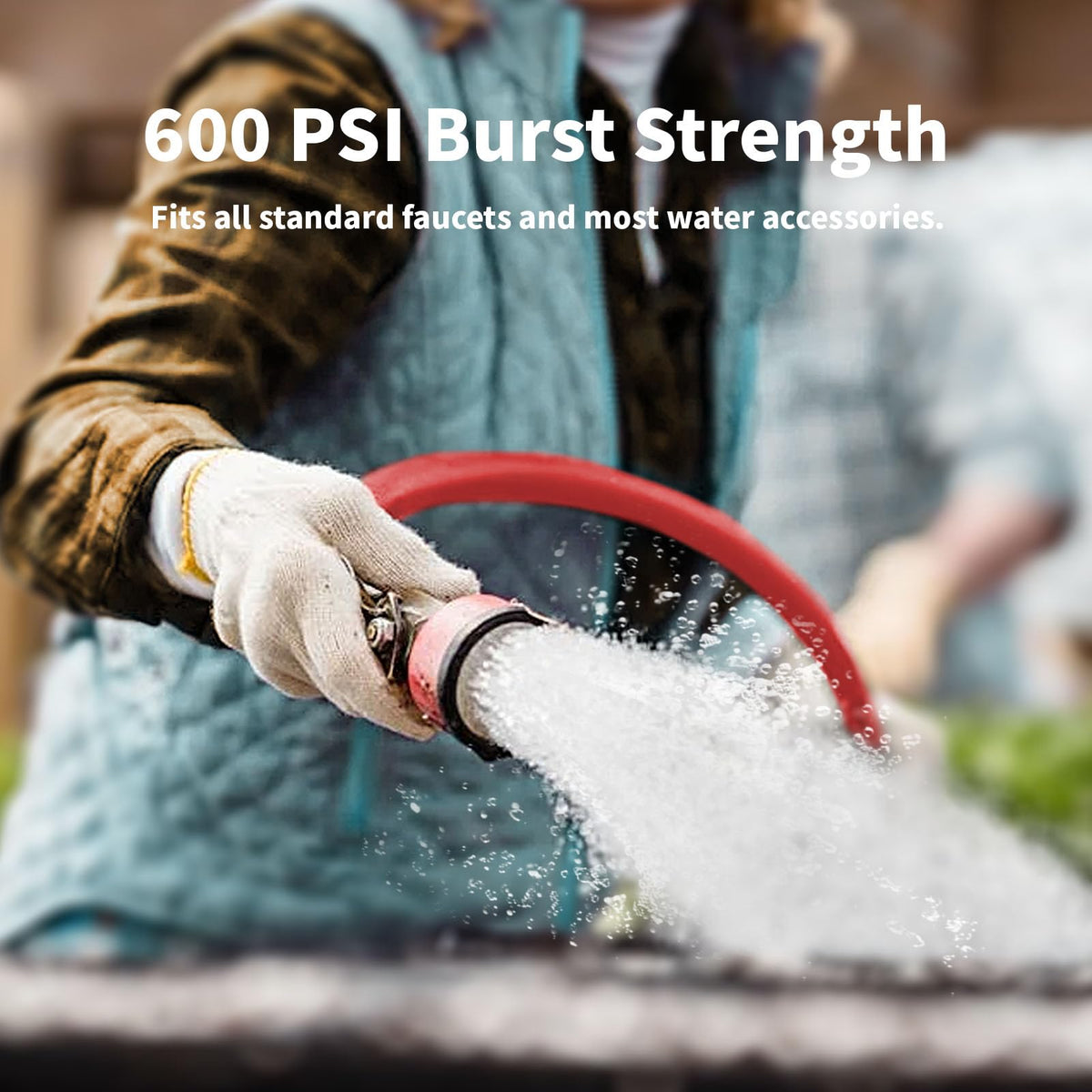 100ft x 3/4” Hot/Cold Water Garden Hose H88204