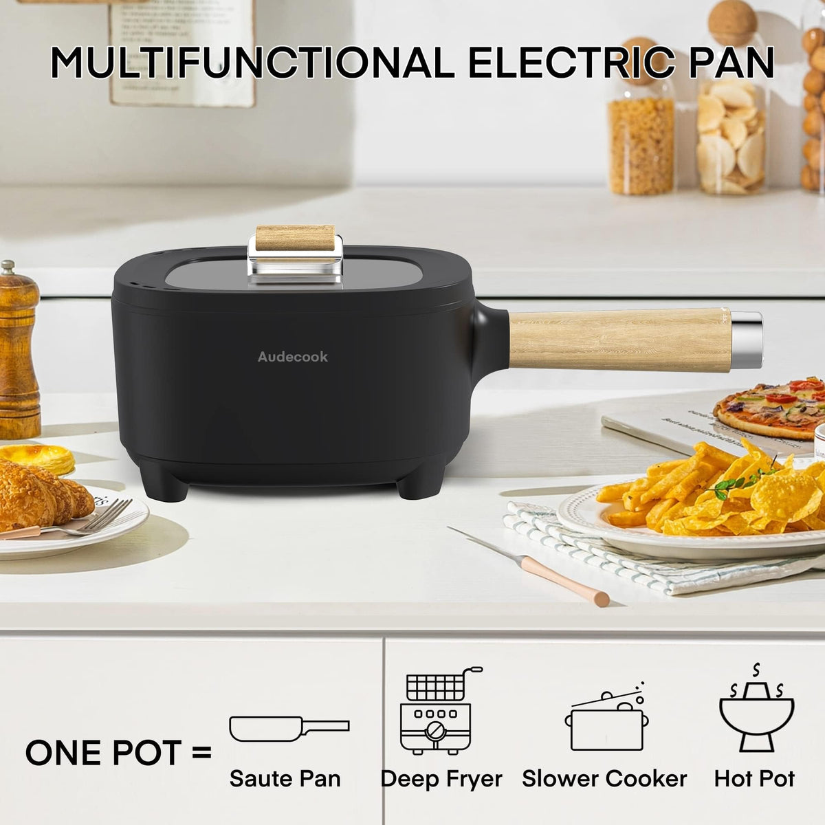 2L Non-Stick Electric Hot Pot E689