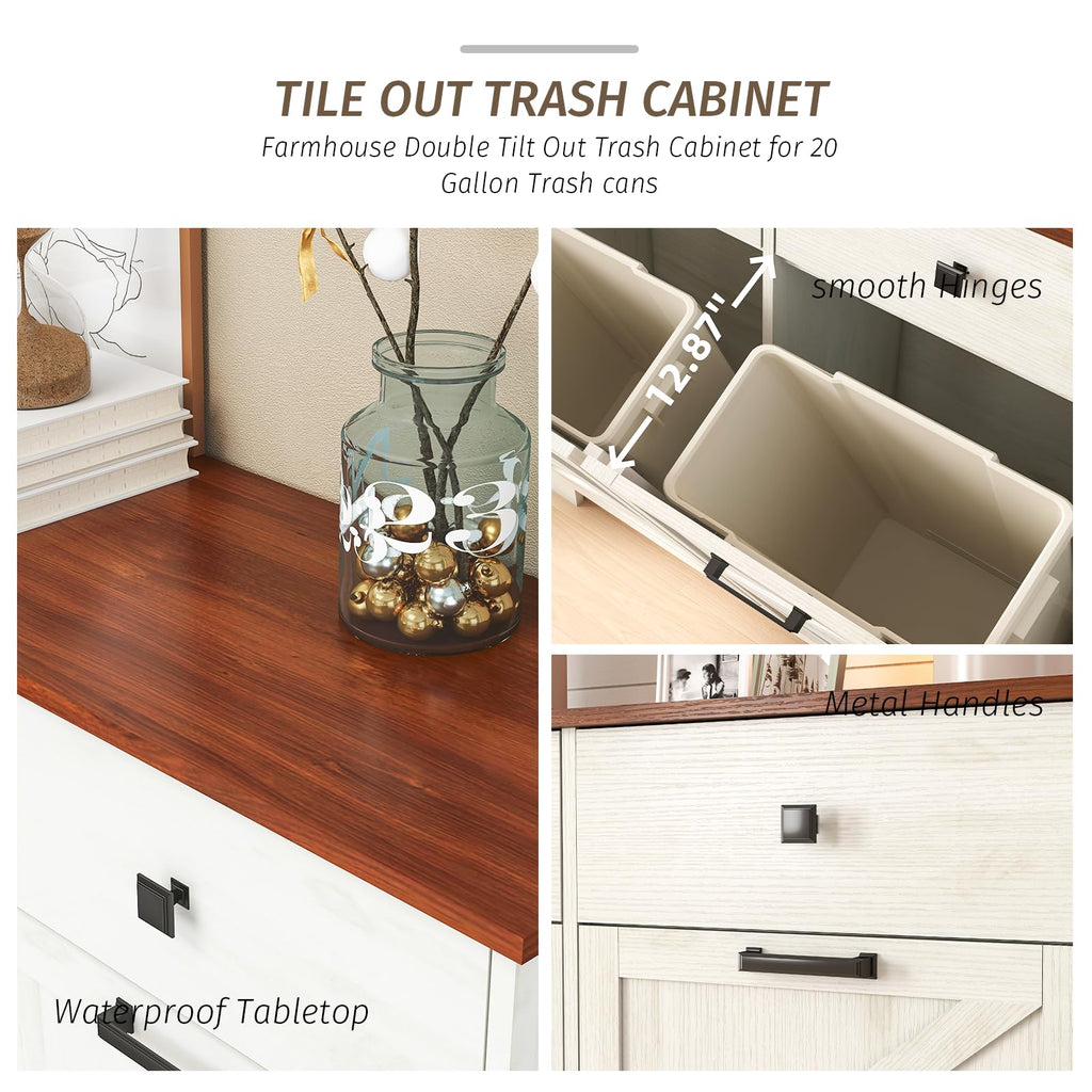 20 Gallon Tilt Out Trash Cabinet G25505