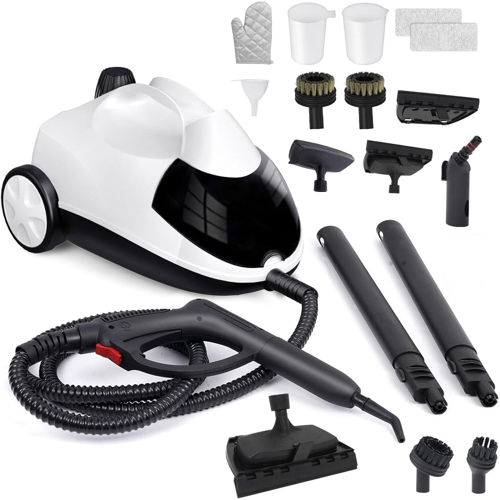 1.5L 6-in-1 Steam Cleaner with 8 Accessories Z416