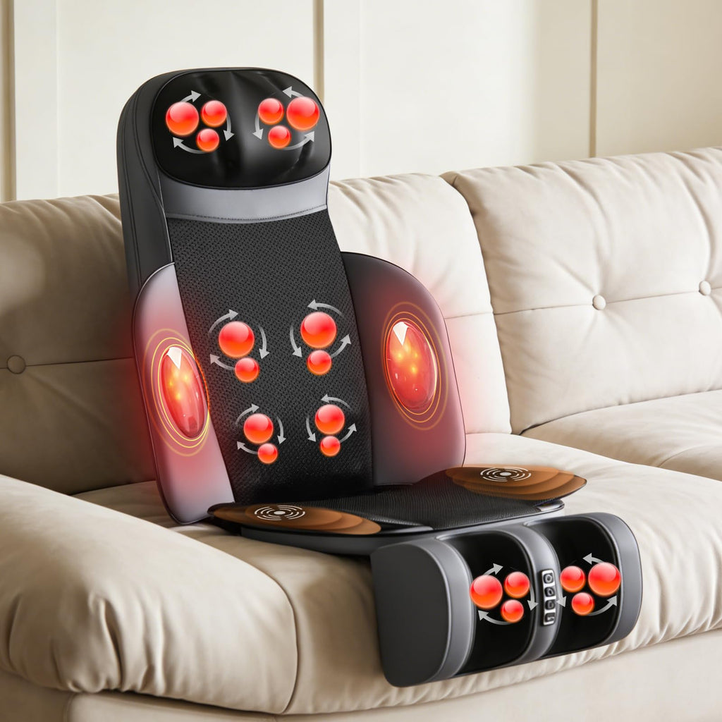 Shiatsu Neck Back Massager with Foot Massager H6593