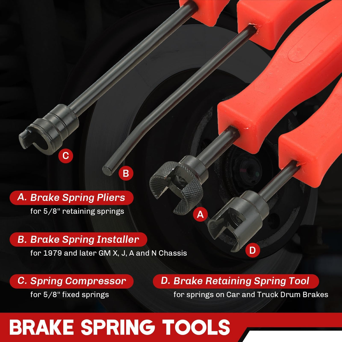 Drum Brake Tool Kit D590
