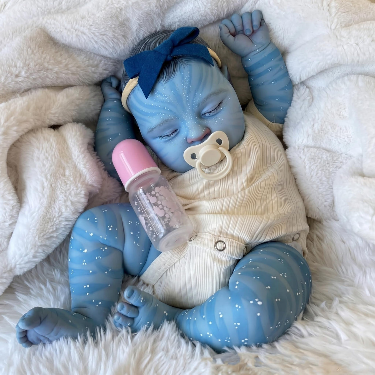 20 Inch Soft Body Vinyl Realistic Sleeping Newborn Baby Doll Z82049