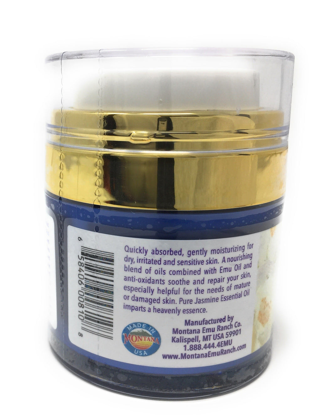 Jasmine Facial Cream 1 Ounce Jar with Emu Oil D913775