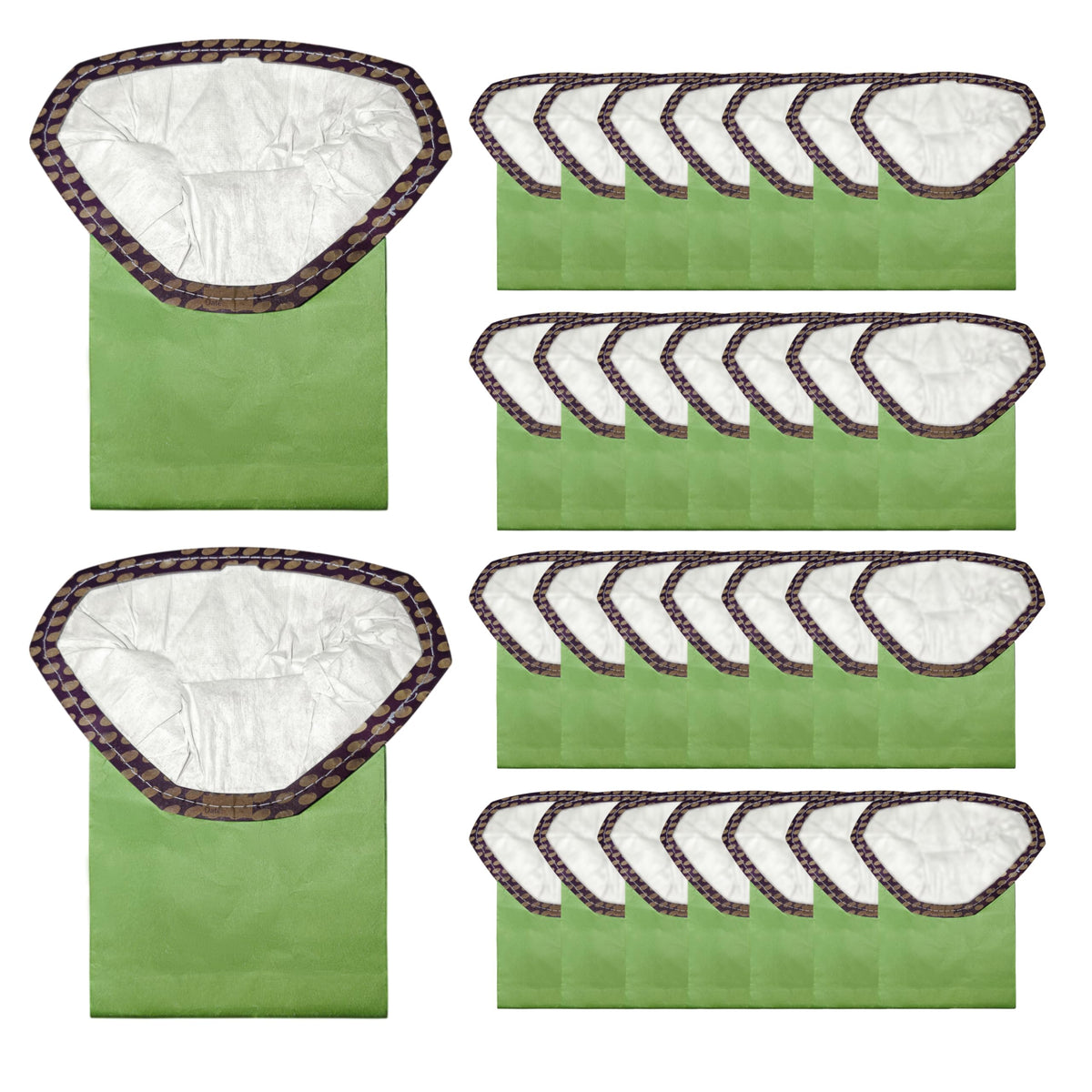 30 Pack Micro Filter Bags for Backpack Vacuum Cleaner X557