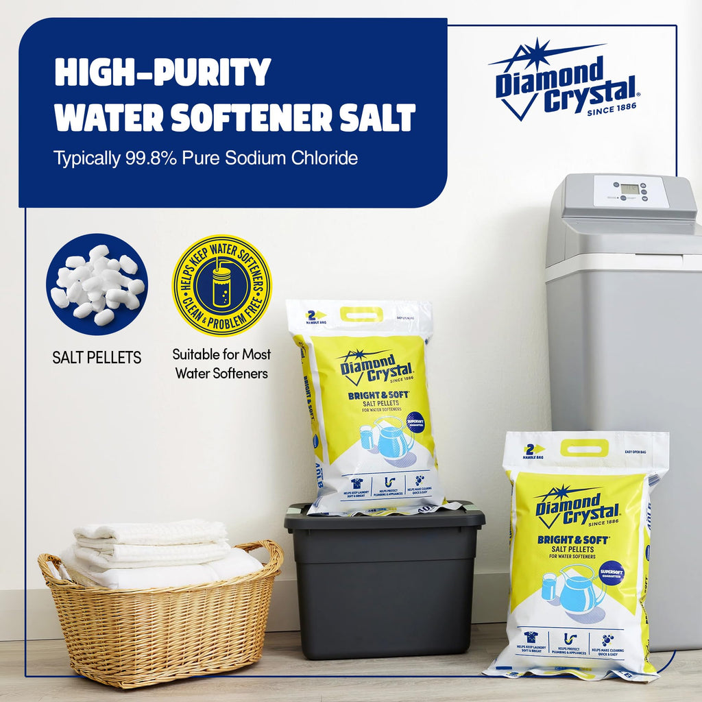 Water Softener Salt Pellets, 40 Pounds F983