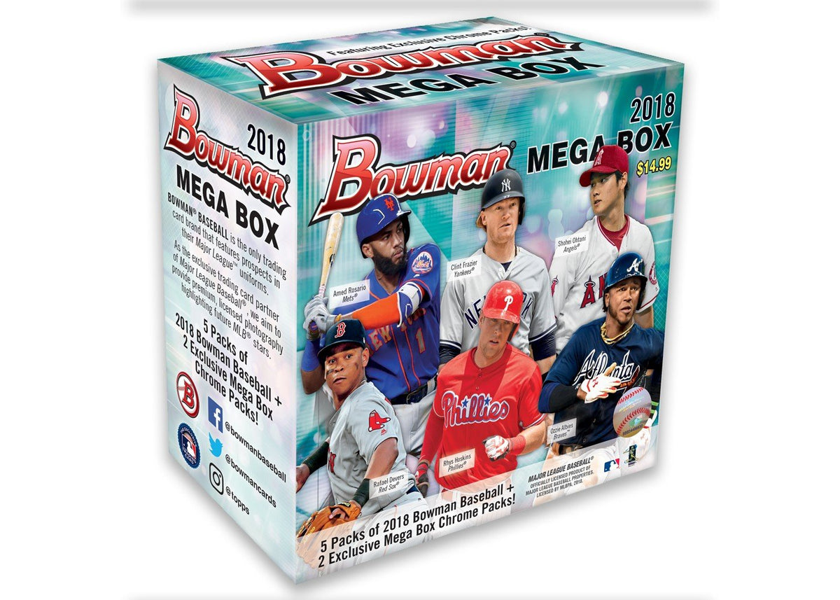 MLB Baseball Trading Card Mega Box with Chrome Pack F165
