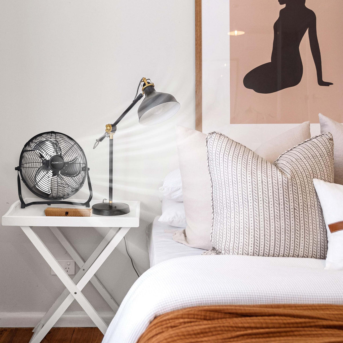 20 in. 3 Speed Metal Floor Fan with Tilting Head R53205