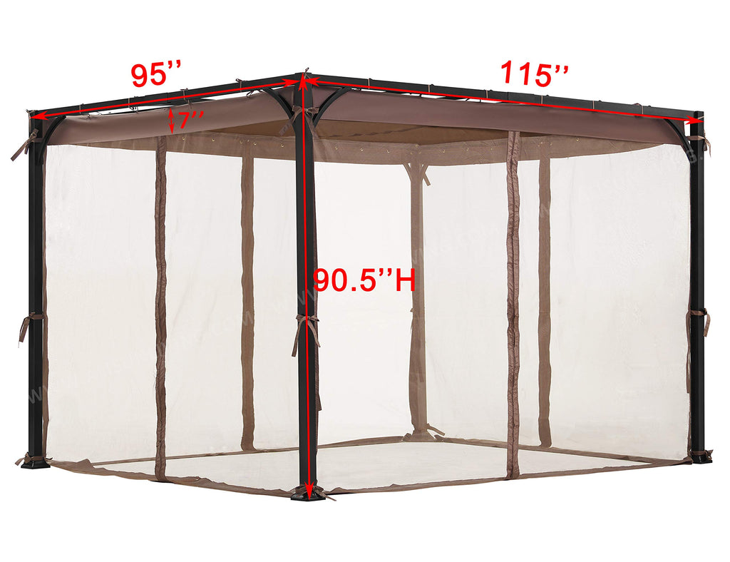 Brown Replacement Mosquito Net T417323