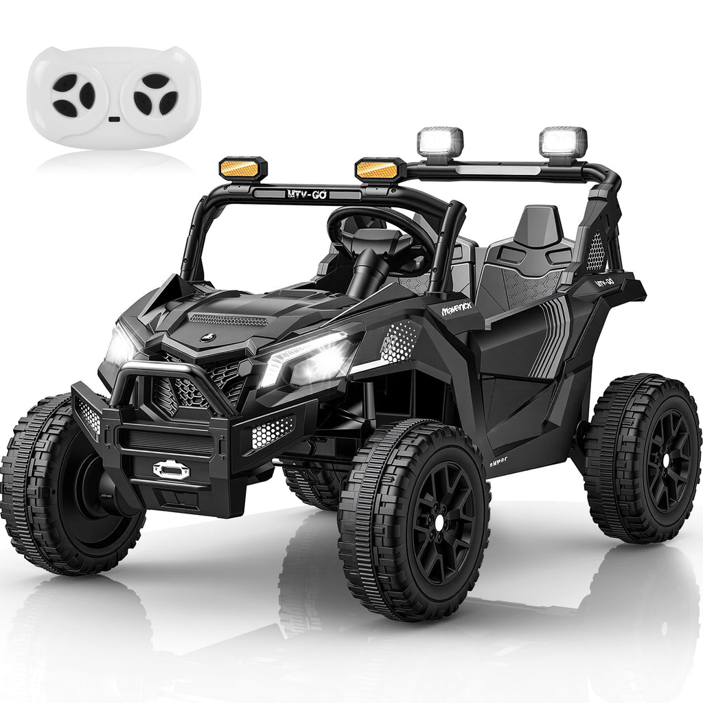 24V Black Ride on Car A646417