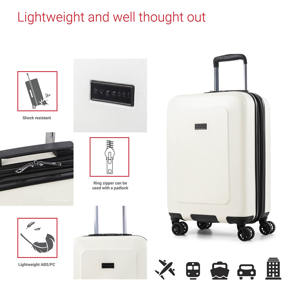 20 Inch Hard Shell Expandable Spinner Suitcase G64914