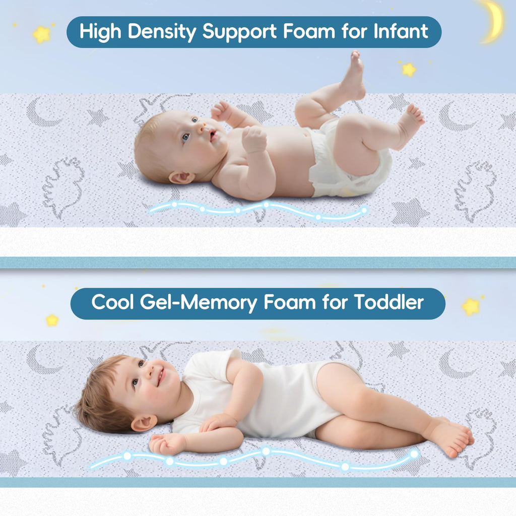 38"x26" Pack and Play Mattress with Removable Washable Cover C54528