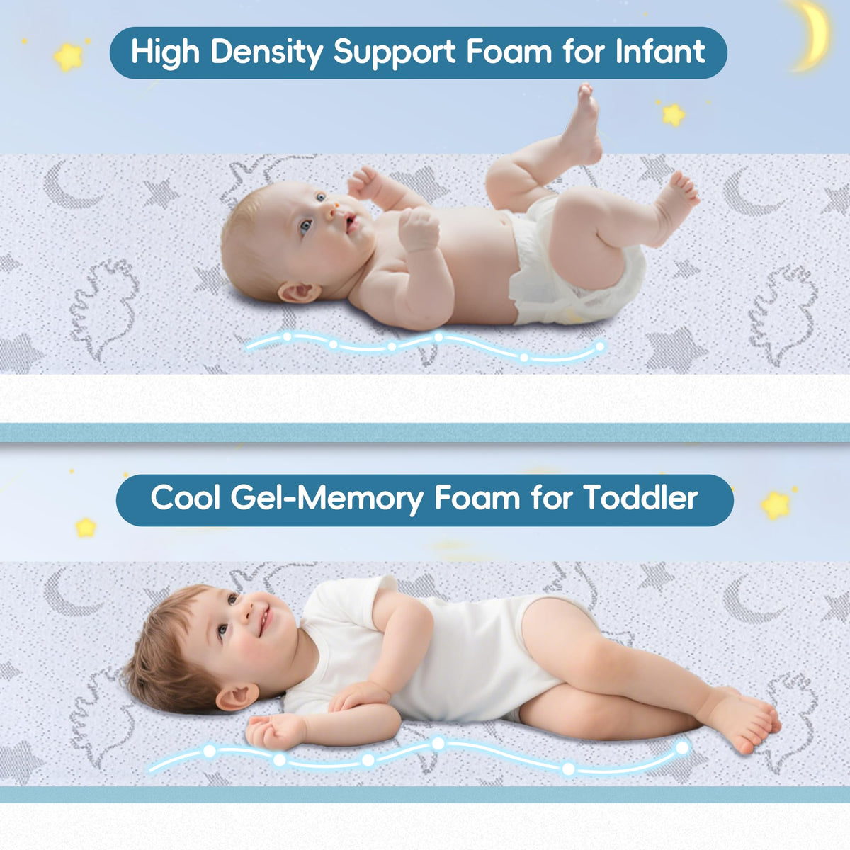 38"x26" Pack and Play Mattress with Removable Washable Cover C54528