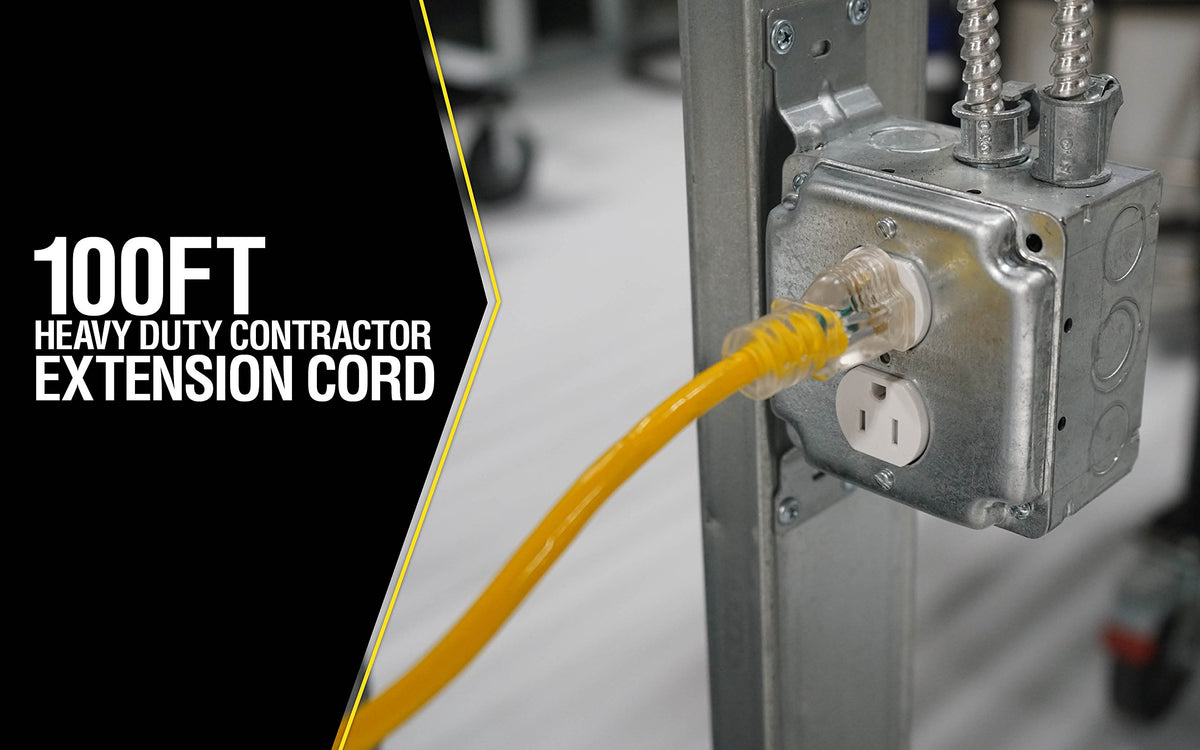 Heavy Duty 100 Foot Extension Cord T3831