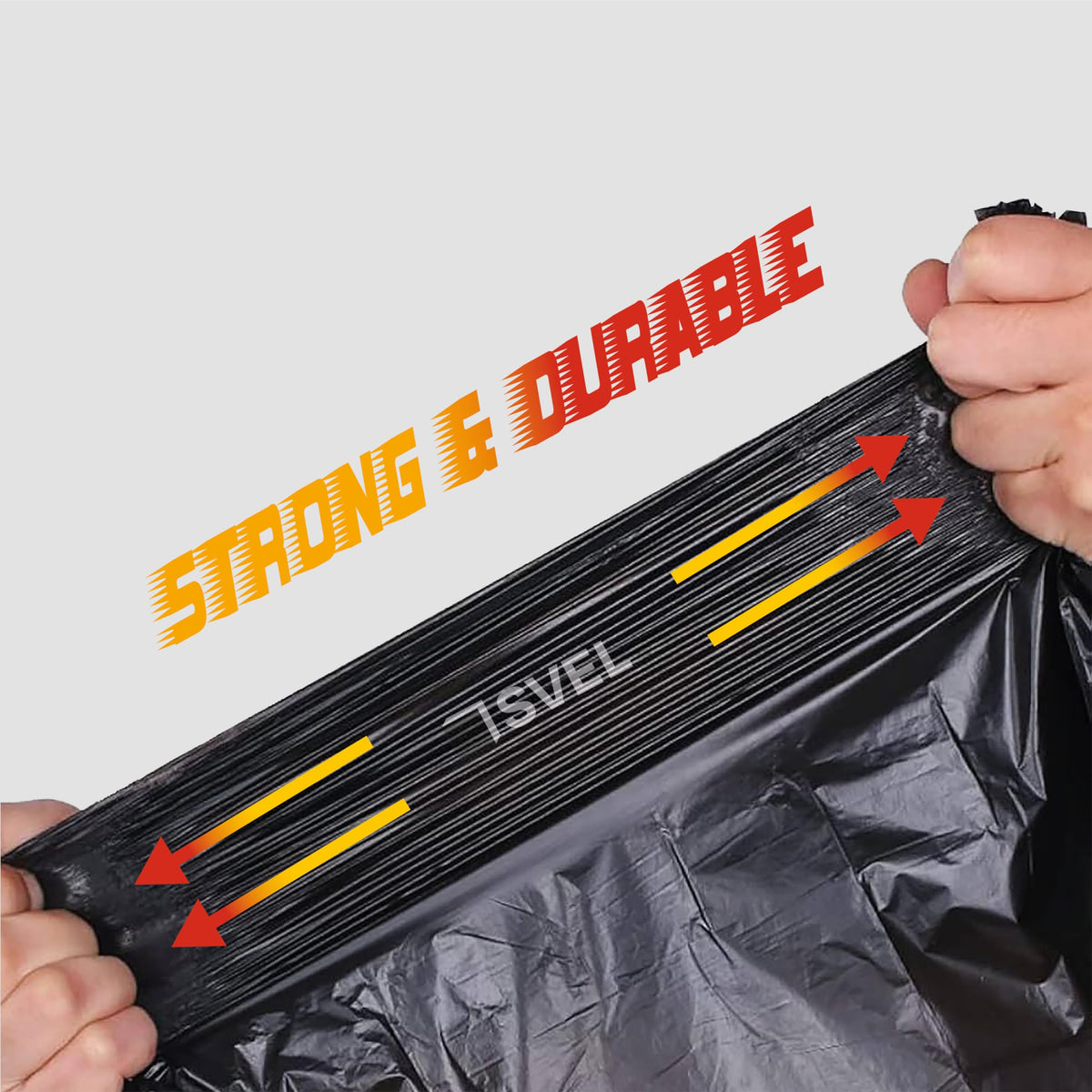 Heavy Duty 42 Gallons 2 Mil Trash Bag D36111