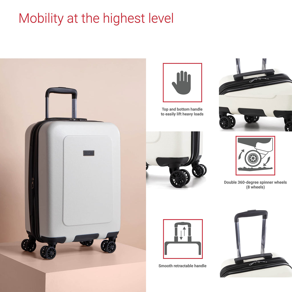 20 Inch Hard Shell Expandable Spinner Suitcase G64914