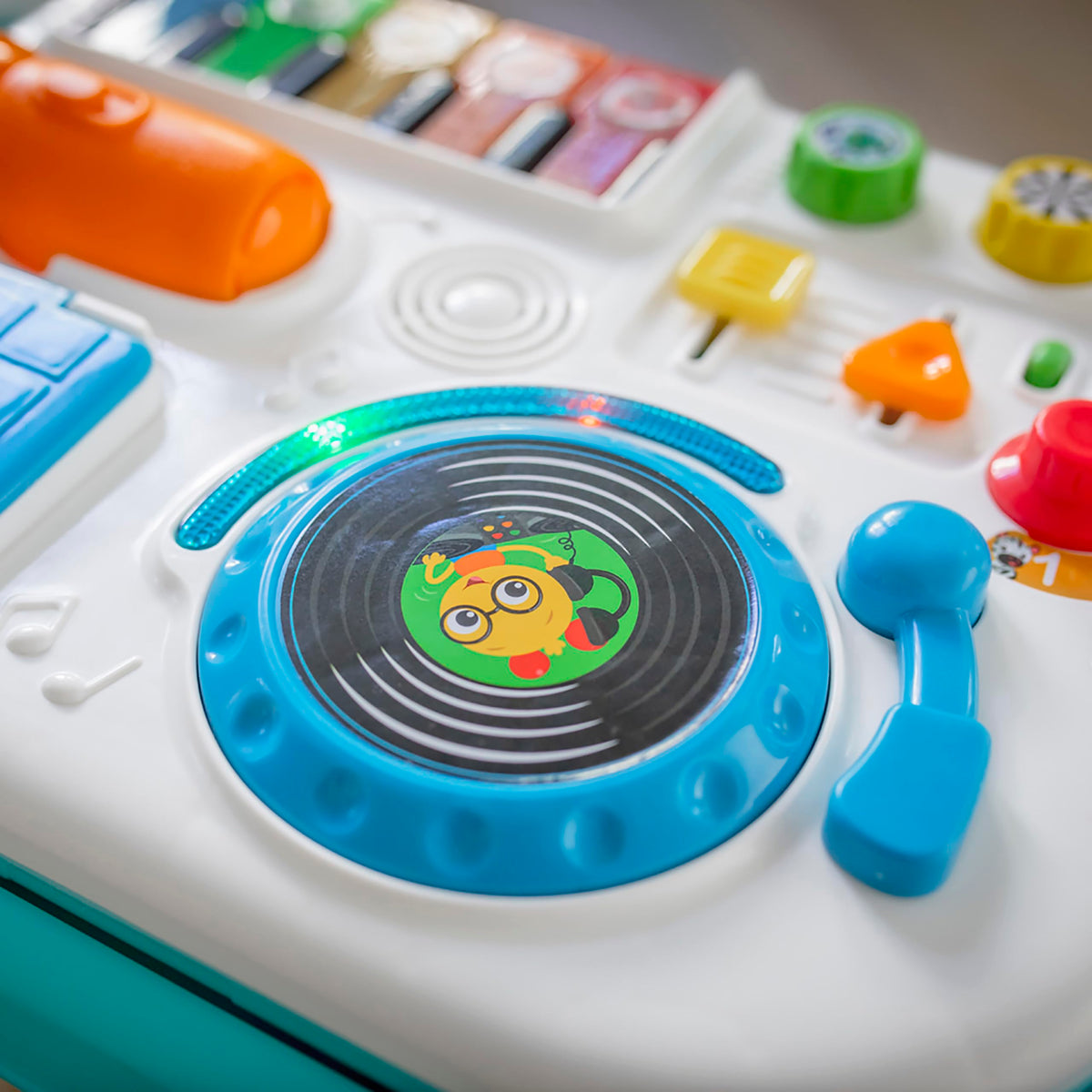 4-in-1 Push Walker Activity Center Toddler Table Floor Toy T3996