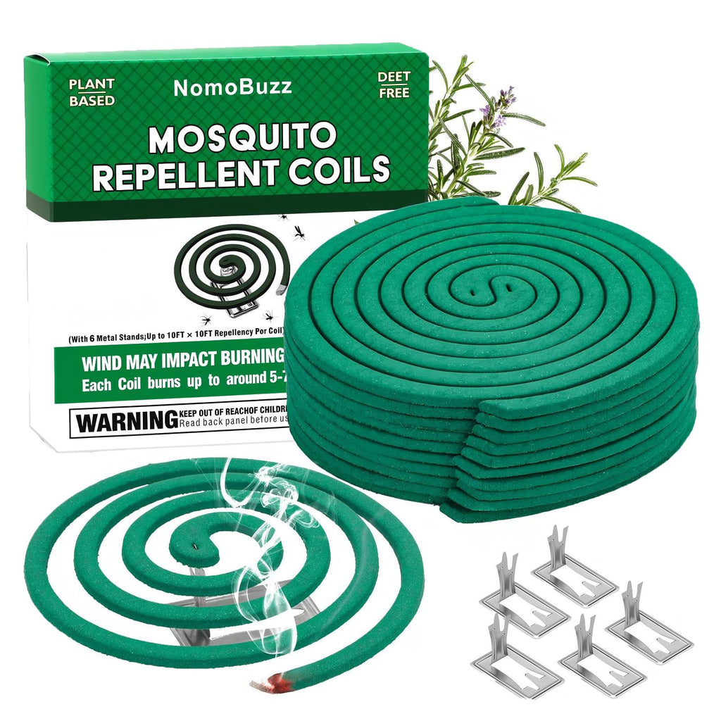 Citronella Mosquito Repellent Coils Outdoor 40 Count D98012