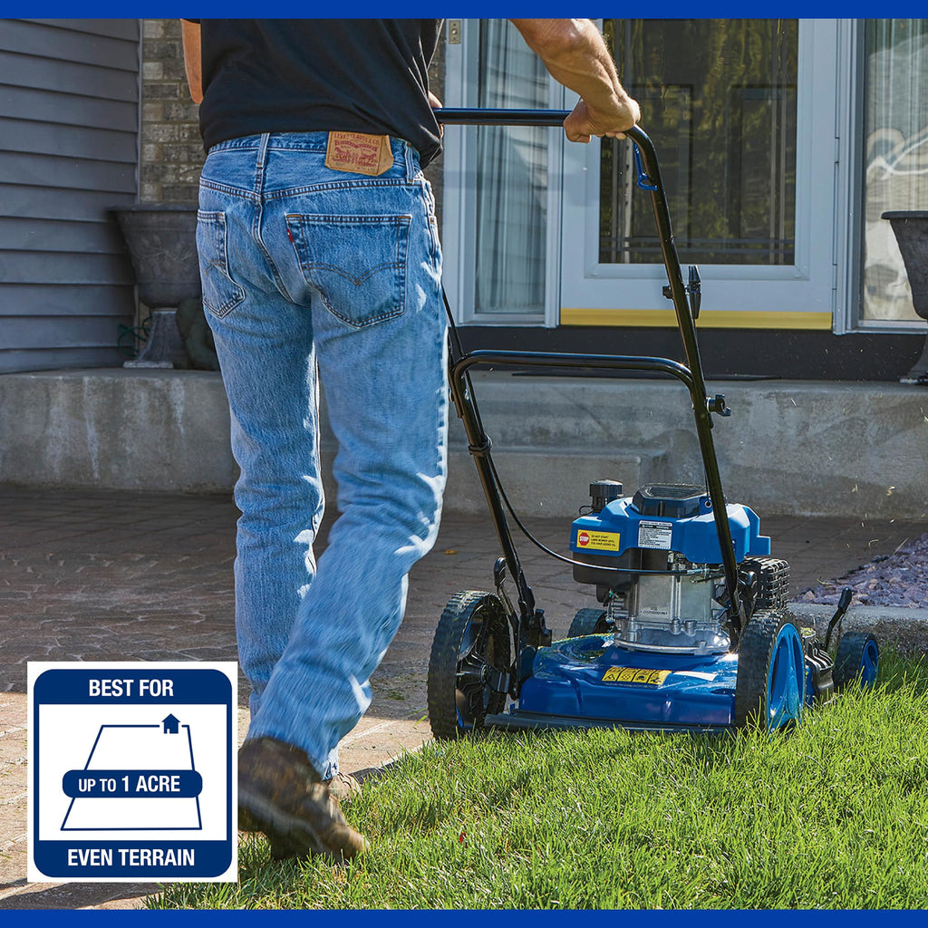 21in. 3-in-1 Gas Lawn Mower H6712