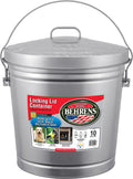 10-Gallon Locking Lid Can J907723