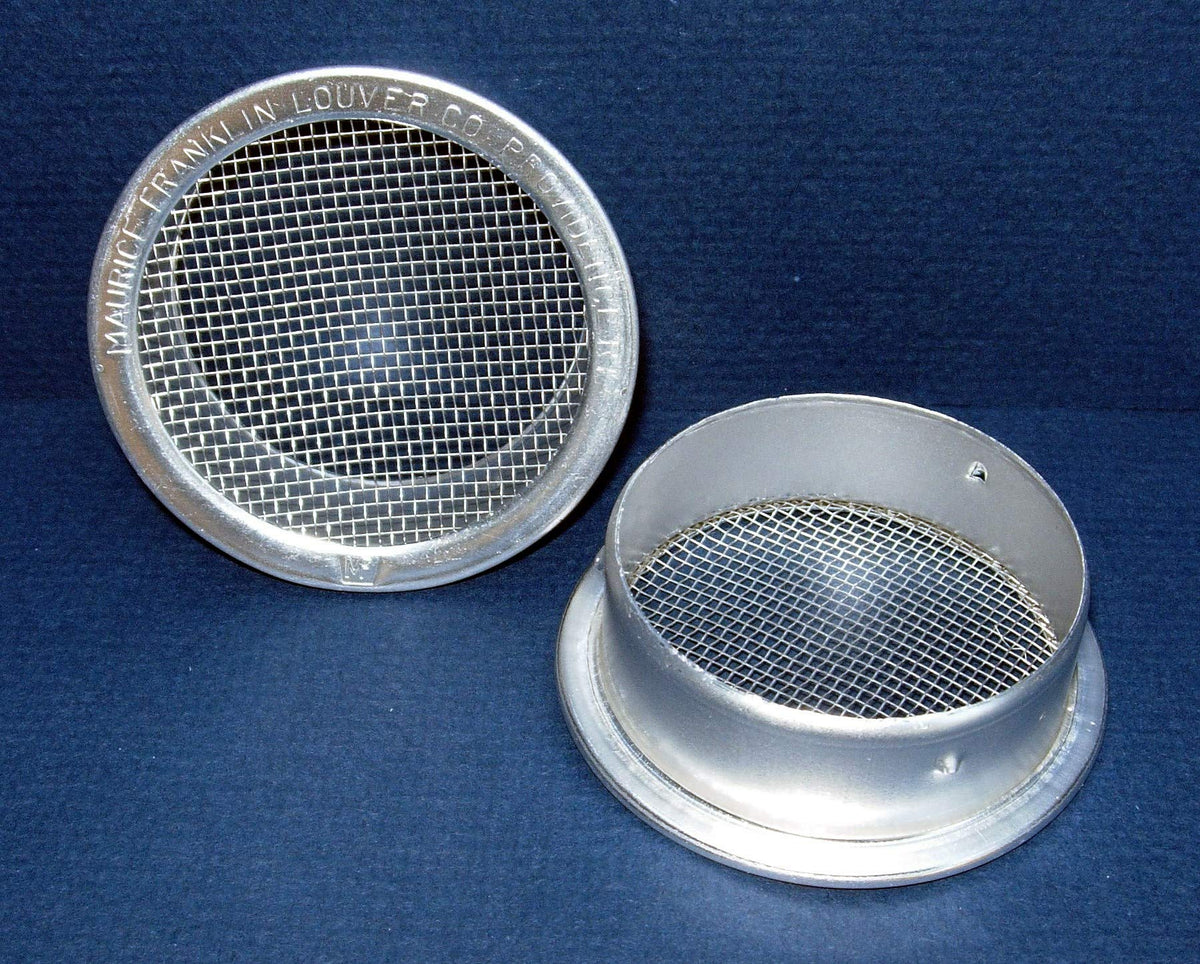 Aluminum 3-Inch Open Screen Vent 4 Pack A11443