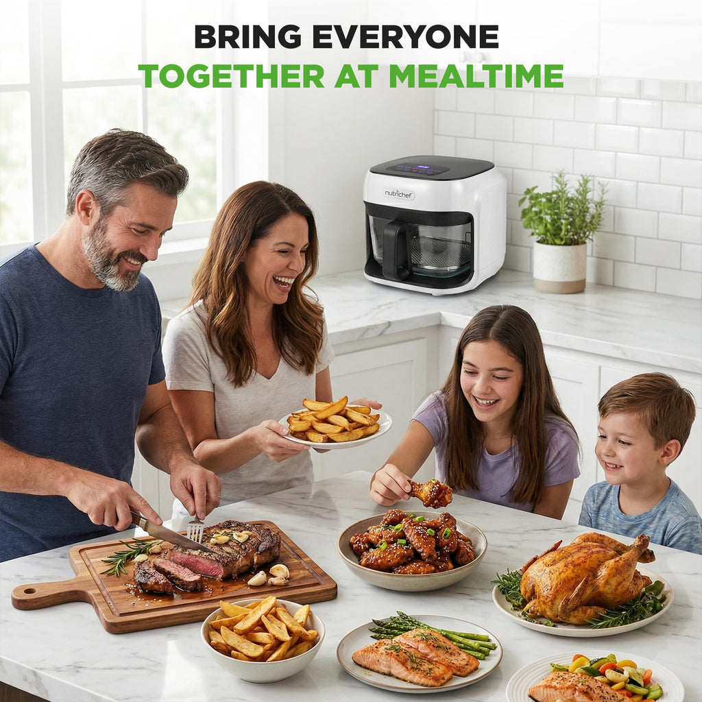 7.5 Quart Air Fryer with 6 Preset Cooking Modes A343773