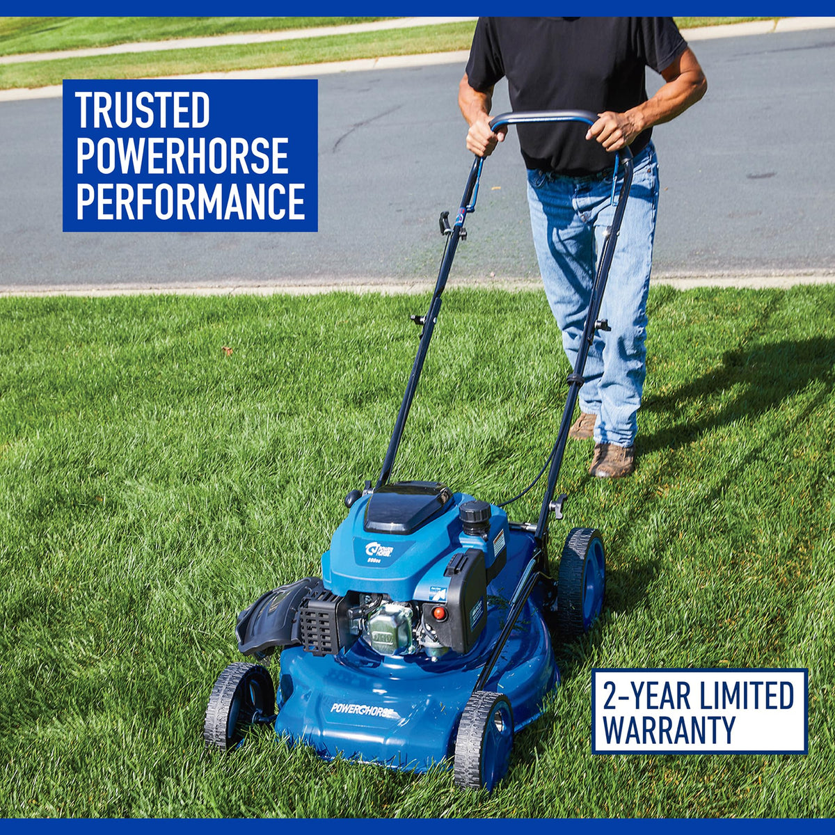 21in. 3-in-1 Gas Lawn Mower H6712
