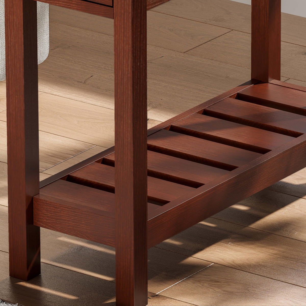 Narrow Side Table with Drawer Set of 2 M860722