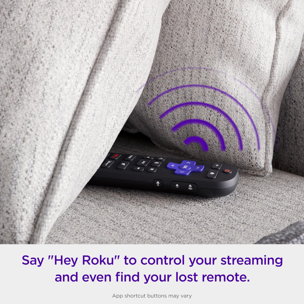 Rechargeable TV Remote Control with Voice Controls M917259